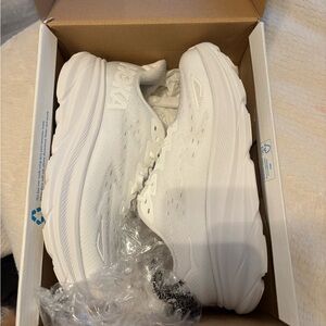 Hoka clifton Women's Athletic Shoes - White